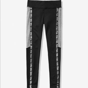 Brand New Pink Victoria's Secret Cozy Soft Stretchable Leggings Side Pocket XS